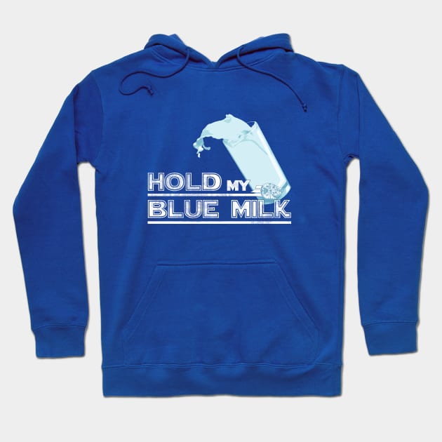 Blue Milk Hoodie by hoogiesart